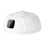 TUYA HD 1080P Dummy Smoke Detector WI-FI Security Camera With 330Degree  Pan Rotating Push Alarm Notification by free APP