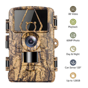 PR801 8K video trail camera with WiFi 4G LTE  APP function