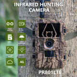 PR801 8K video trail camera with WiFi 4G LTE  APP functionwith free fast post delivery