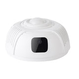 TUYA HD 1080P Dummy Smoke Detector WI-FI Security Camera With 330Degree  Pan Rotating Push Alarm Notification by free APP