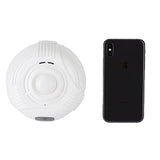 TUYA HD 1080P Dummy Smoke Detector WI-FI Security Camera With 330Degree  Pan Rotating Push Alarm Notification by free APP