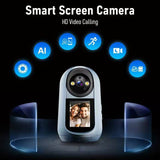 Tuya Smart WiFi 2MP AI Video Calling Screen Camera with Motion Tracking & 1Button to Start Video Call & PTZ 360 Monitoring