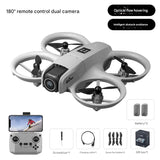 Palm-held Aerial photography aircraft Drone with 4K-Electricaly Adjustable Dual Cameras & Free Mobile APP