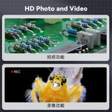 Portable Handheld Digital Multifunctional 500X Magnification Microscope with Super Macro Lens to Observe Distant Objects