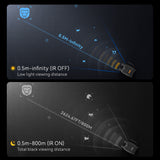 HD DIgital 850nm Infrade Binocular Night Vision Goggles With 2.8" IPS HD Screen 10X Digital Zoom