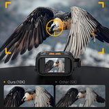 HD DIgital 850nm Infrade Binocular Night Vision Goggles With 2.8" IPS HD Screen 10X Digital Zoom