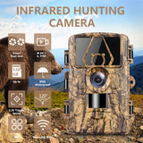 PR801 8K video trail camera with WiFi 4G LTE  APP function