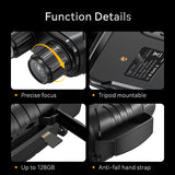 HD DIgital 850nm Infrade Binocular Night Vision Goggles With 2.8" IPS HD Screen 10X Digital Zoom