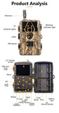 PR801 8K video trail camera with WiFi 4G LTE  APP function