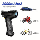Professional Multifunctional Portable USB Air Pump Integrated with Inflation & Deflation Functions for Outdoor & Household use