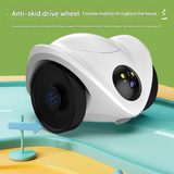 Whole House Mobile Walking Robot with Security Smart Camera for Specific Pet Monitoring & Playing With Remote Laser Dot & Feeing Snacks