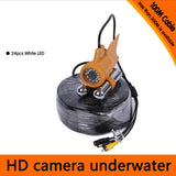 CR-006A 20-100Meters AHD Underwater Camera with Cable Rolls and Dual Lead Rodes