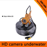 CR-006A 20-100Meters AHD Underwater Camera with Cable Rolls and Dual Lead Rodes