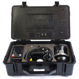 Underwater Fishing Camera Kit with 360 Rotative Camera & 7“ Monitor with DVR Built-in & Hard Plastics Case
