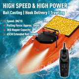 Speed & High Power  Bait Casting Hook Delivery Trawling Boat for Outdoor Fishing Heavy Duty Load reach 3Kg