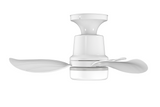 E27 Socket 5 blade LED Fan Light  With Remote Controller For different Gear Speed and Color Temperature.