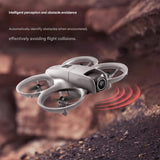 Palm-held Aerial photography aircraft Drone with 4K-Electricaly Adjustable Dual Cameras & Free Mobile APP Remote Controlling_4