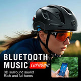 A Stylish Recording smart Helmet For Sports Games With Bluetooth 3D Stereo Music Playing and Telephone calling Built-in Battery
