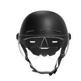 1080p@30fps HD Recording Helmet for Sports Games with Multi Mode Headlights & Warning Taillights Built in Battery