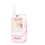 Q-Cute Color Schemes Children's Interactive Video Walkie Talkie with 2.0”IPS TFT DIsplay & Anti-loss lanyards WIFI Intercom 150-500 Meters Distance For Outdoor Use