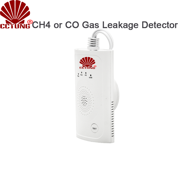 JKD838 TUYA Smart life WIFI Smart Gas Leakage Alarm with Free Mobile APP Connect For Combustible Gas （CH4 or CO）Live Monitoring