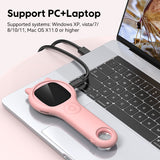Kid's Multifunctional Microscope with 2 inch IPS Screen & Upgraded SUper Macro Lens support PC +Laptop for online observation