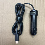 PD-65W USB Type-C Car Charger Adapter Compatible with Dell Laptop with MAx10A & Output 5V3A 9V3A 20V3.25A FCC CE Certified