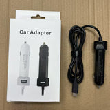 PD-65W USB Type-C Car Charger Adapter Compatible with Dell Laptop with MAx10A & Output 5V3A 9V3A 20V3.25A FCC CE Certified