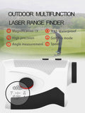 PR165 Outdoor Multifunction Laser Range Finder with Standard Golf Speed Tourament and slop mode 7X Magnification
