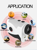 PR165 Outdoor Multifunction Laser Range Finder with Standard Golf Speed Tourament and slop mode 7X Magnification