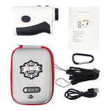 PR165 Outdoor Multifunction Laser Range Finder with Standard Golf Speed Tourament and slop mode 7X Magnification Waterproof IPX5