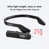 S111 2.7K Ultra HD Video Wearable Tiny Ergonomic Design Sports Camera amounted at the head with Free APP Live Monitoring
