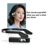 S111 2.7K Ultra HD Video Wearable Tiny Ergonomic Design Sports Camera amounted at the head with Free APP Live Monitoring
