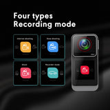 SAW10 4K HD Thumb Action Mini Camera with 1.3“ IPS full-touch HD Screen & Waterproof Cover can made to Dive 30metres