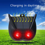 Solar Animals Repellent automatic charge in daytime & Auto Work at night Weatherproof IP67 