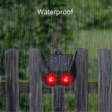 Solar Animals Repellent automatic charge in daytime & Auto Work at night Weatherproof IP67 