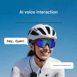 AI Voice Interaction Sports Camera Glasses with 32MP HD Camera Bluetooth Calling & AI Intelligent Recognition IP54 Water Resistance High-Performance Speaker