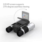 1080P HD Digital Telescope Camera with 2 Inch TFT LCD for Photo Snapshot and Image Video Recording with Max 128Gb TF Card Memory