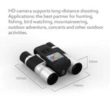 1080P HD Digital Telescope Camera with 2 Inch TFT LCD for Photo Snapshot and Image Video Recording with Max 128Gb TF Card Memory