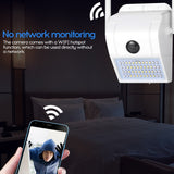 1080P Outdoor 4G/WiFi Wall Light Lamp IP Camera with 48pcs IR LED Light A/V Courtyard Monitoring