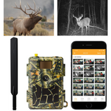 4.8CG 24MP 4G Trail Hunting Camera with Night Vision Infrared Scouting Waterproof For Outdoor Wildlife Monitoring by Mobile APP
