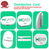 Chlorine Dioxide Sterilization Working Card for Air Disinfection Slow-Release Package Last 45days
