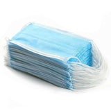50pcs/Box Disposable Face Masks 3 Layers Non-Woven Cloth Filter Bacteria Earloop Mouth Cover