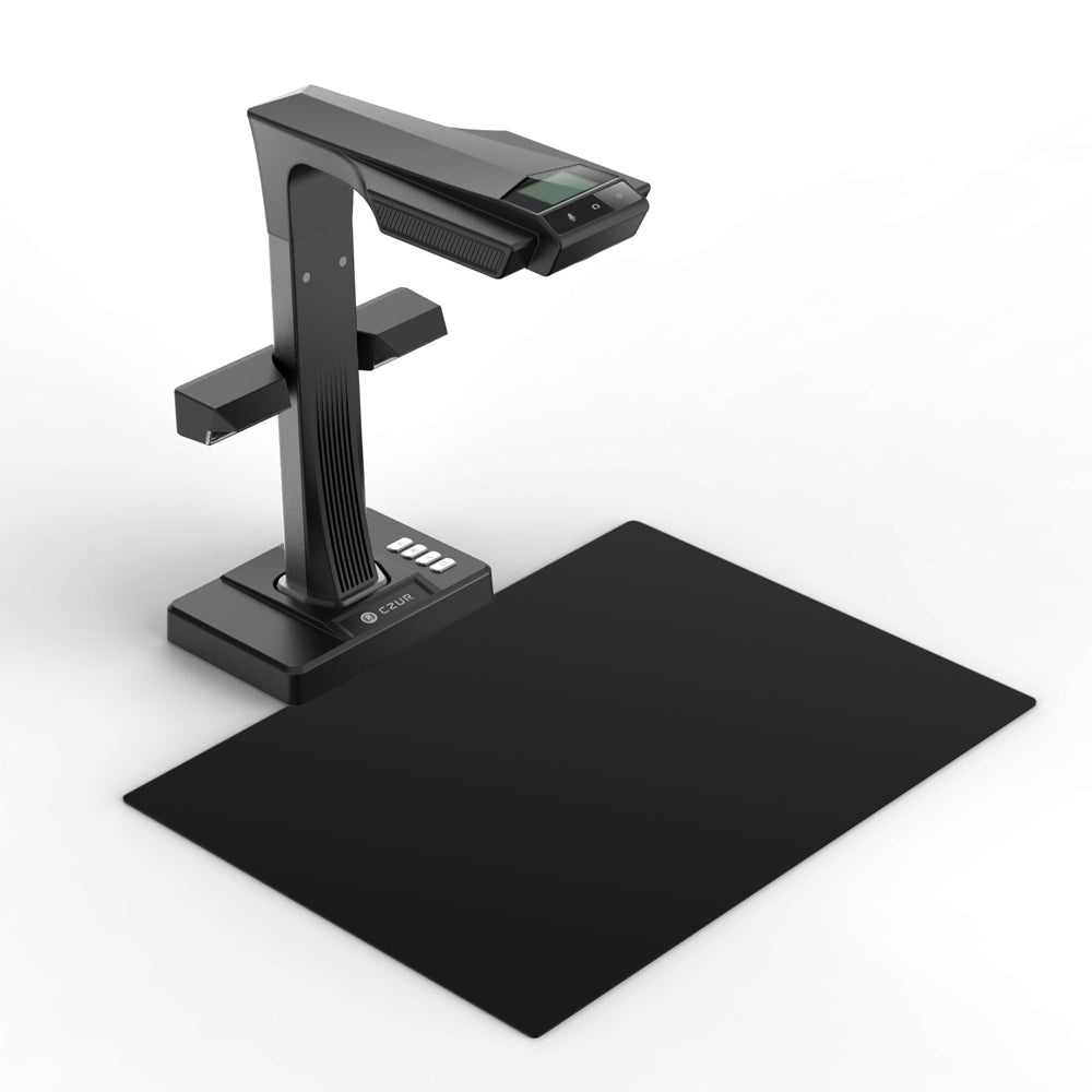 Smart Document Scanner 16MP Smart Book Document Scanner with Innovative Side Light & OCR Conc ...