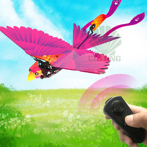 Intelligent Bionic Flapping Wing Flying Robot Bird with Wireless Remote Controller