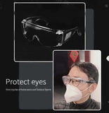 Personal Safety Protective Glasses Goggle to Provide WrapAround Eye Protection for Anti CoronoVirus