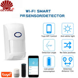 Smart Wifi Tuya APP PIR Motion Sensor with Intelligent Human Body Movement Recognition & Wide Range PET Proof Infrared Detector